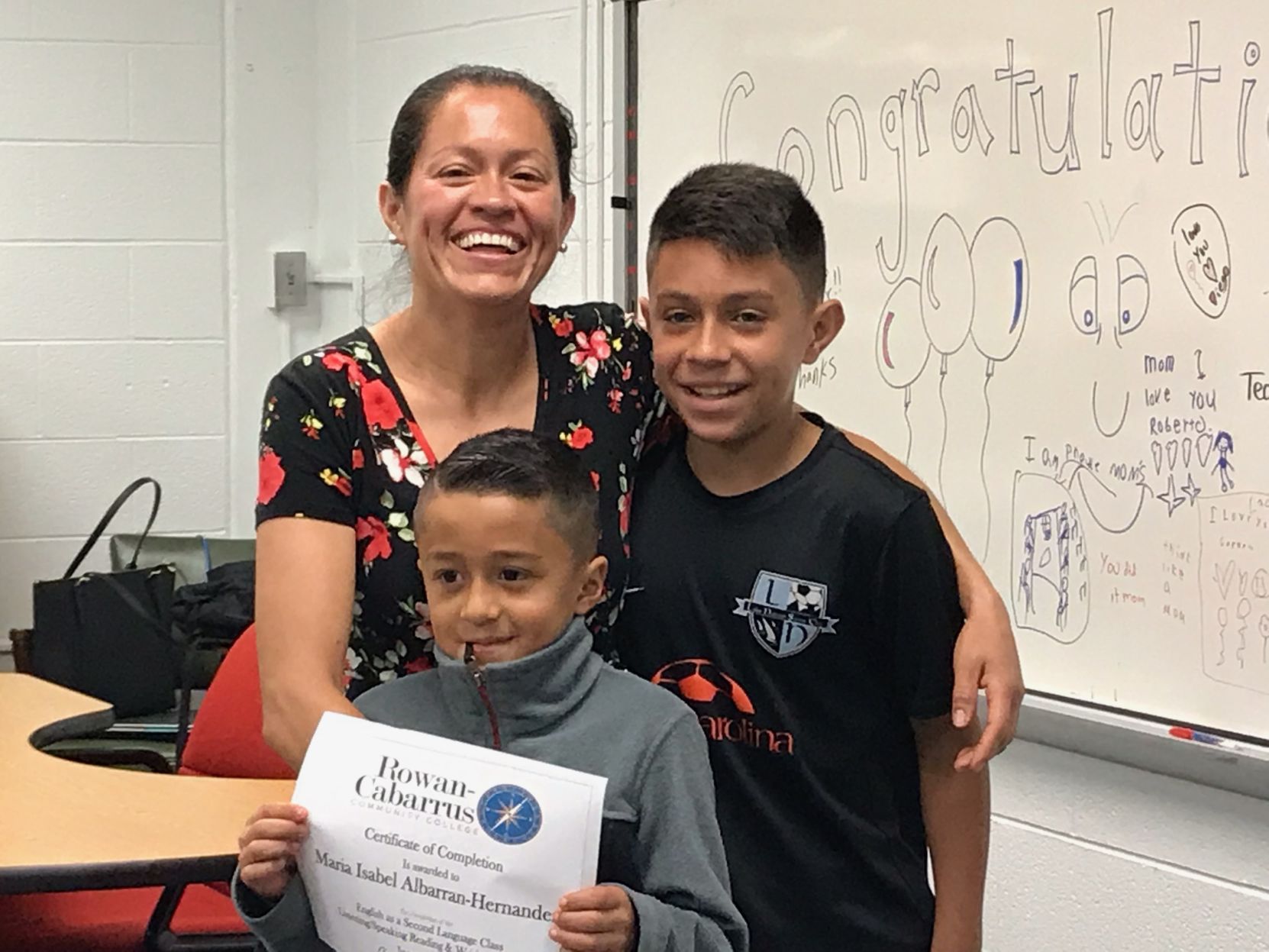 Fred L. Wilson parent graduation